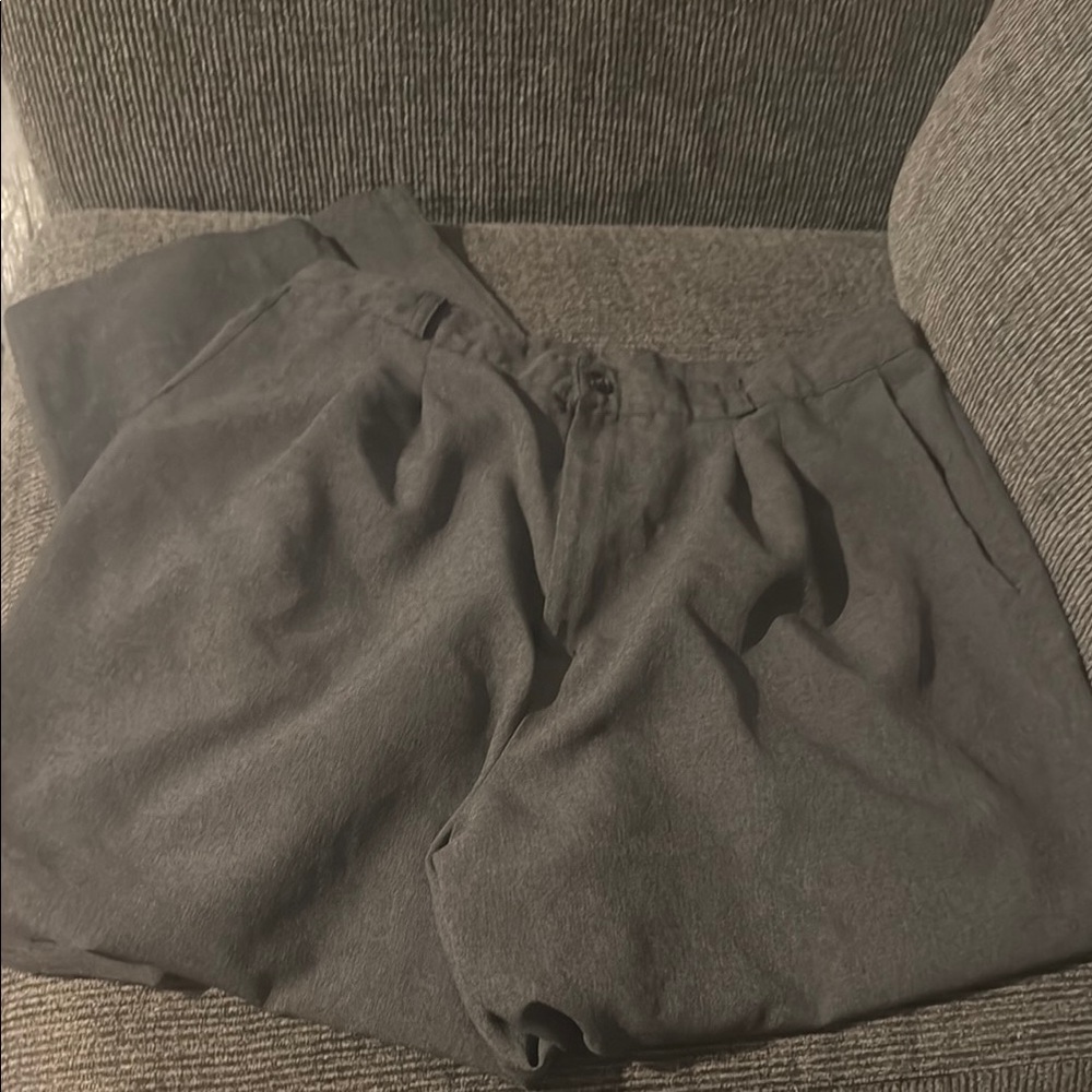 Briggs New York Gray Dress Pants Relaxed Fit